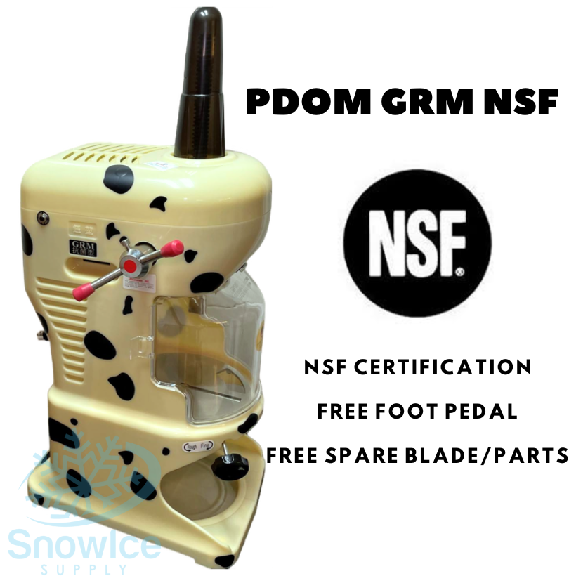 NSF Certification for Snow Ice Shavers and Freezers