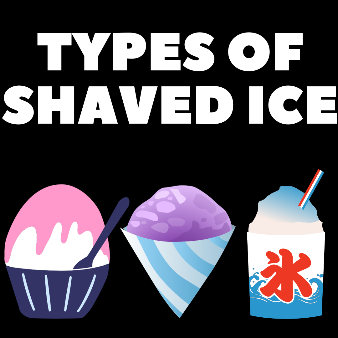 Types of Shaved Ice